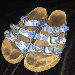 Papillio by Birkenstock 3-Strap Sandals, Size 41